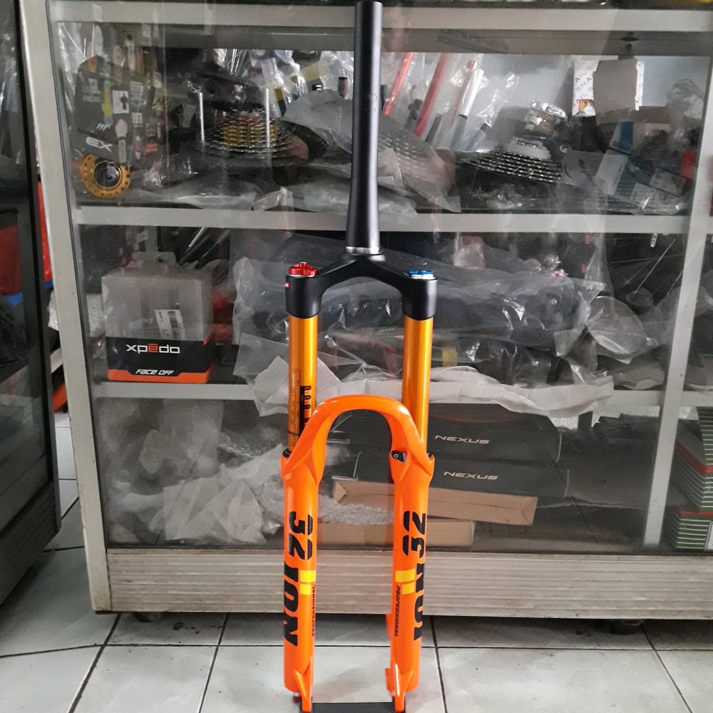 SALE FORK 27.5 ION AIR UD32 ORANGE TRAVEL 160MM TAPERED