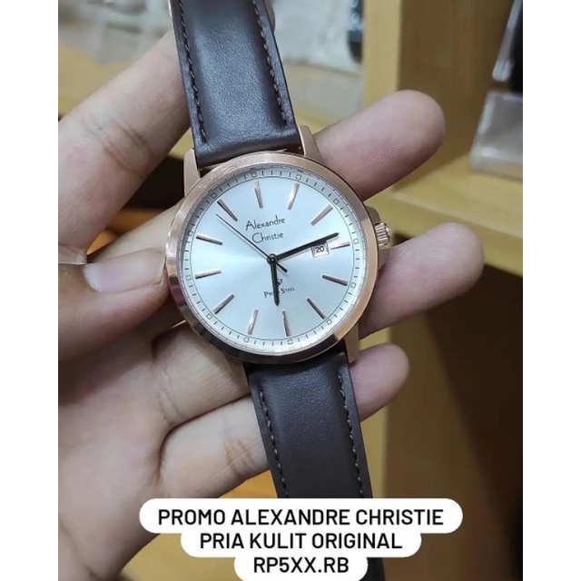 jam tangan alexandre christie primo steel