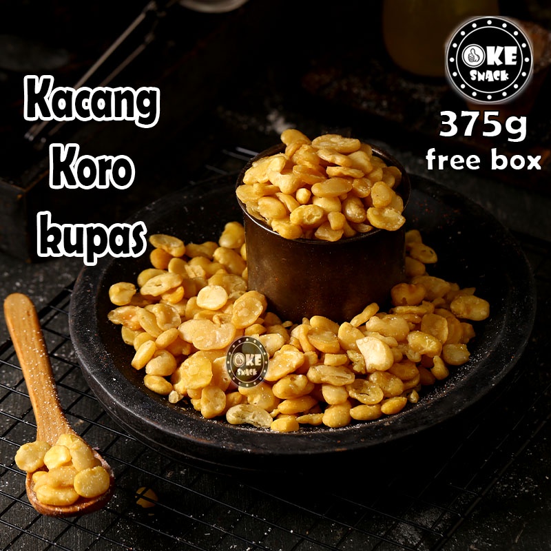 Kacang Koro Kupas Original 375g