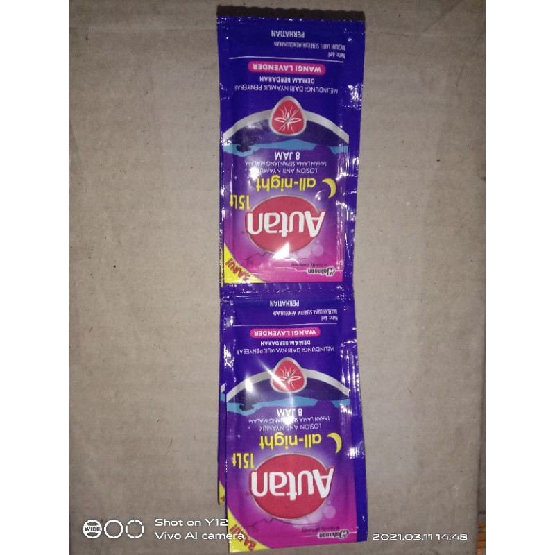 Autan Sachet / Autan Renceng / Autan 1 Renteng 12 Sachet / Ready All Varian