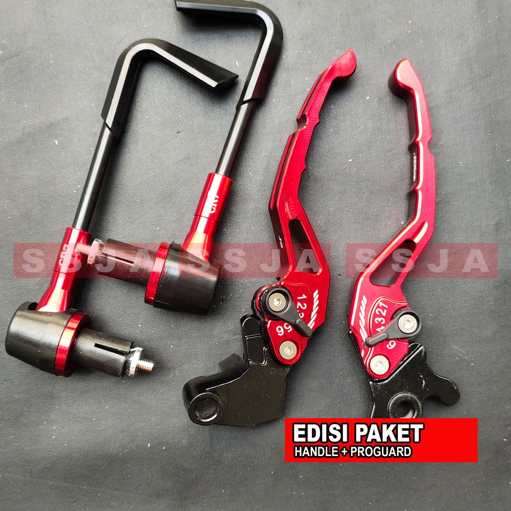 Handle Rem TWOTONE Old Vixion Dan NVA NVL Vixion New PAKET HANDGUARD PELINDUNG TANGAN