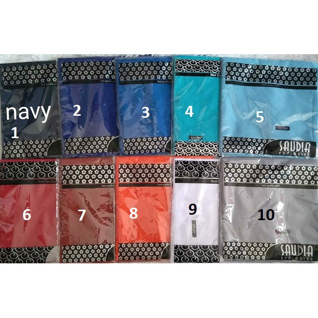 Jilbab SAUDIA EXCLUSIVE Segiempat