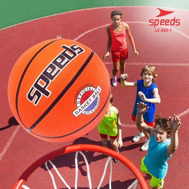 SPEEDS Bola Basket Olahraga Basketball Size 7 Original Import 043-1