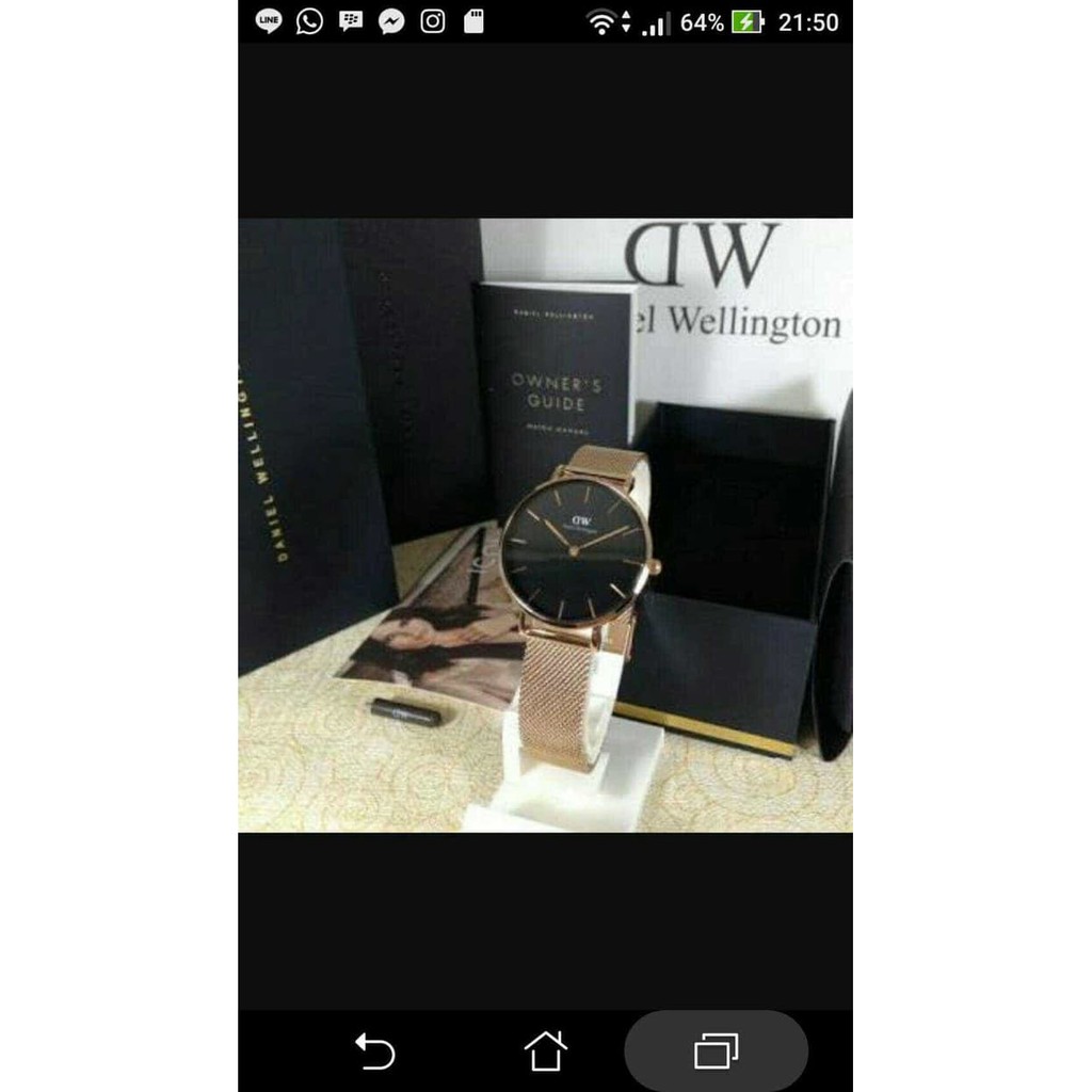 jam tangan DW original 100 % classic petite
