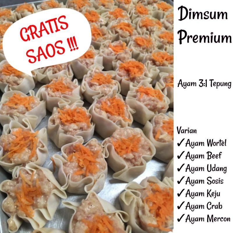 

Dimsum Frozen Family 1000 / Dimsum Murah dan Halal