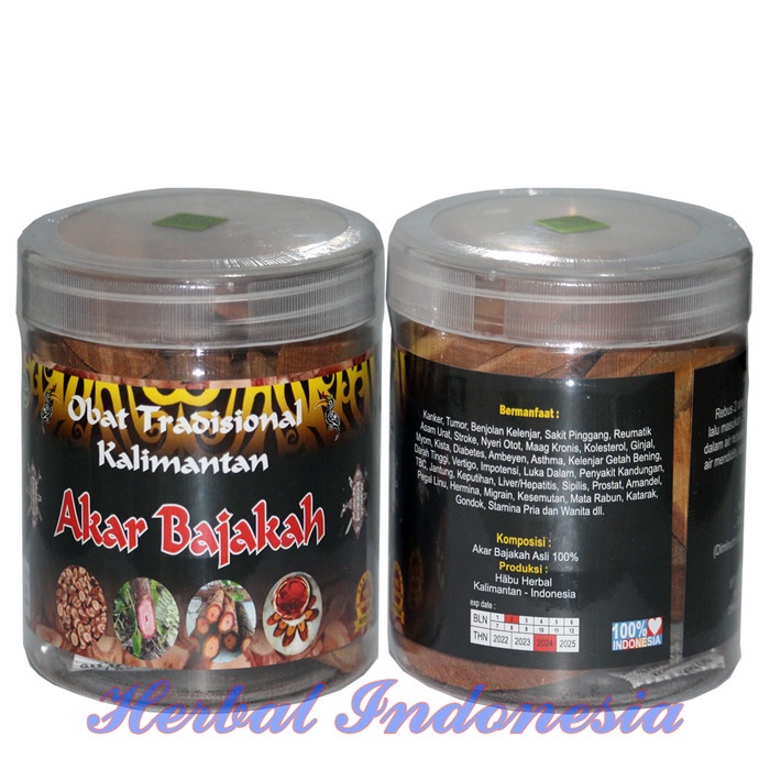 

OBAT TRADISIONAL KALIMANTAN AKAR BAJAKAH ASLI 150 GR TERBUTI MANJUR