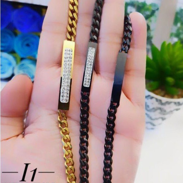 Titanium Perhiasan Gelang Terlaris G845