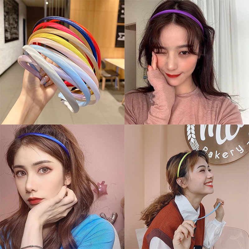 Headband Cuci Muka Gaya Korea Untuk Aksesoris Wanita