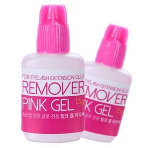 Eyelash Extension Glue Remover / Penghapus Lem Tanam Bulumata Palsu Pink &amp; Clear Gel 15ml