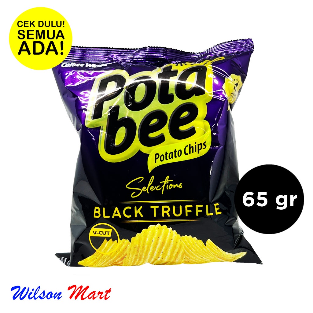 Jual Pota Bee Selection Keripik Kentang Black Truffle Gram Shopee Indonesia