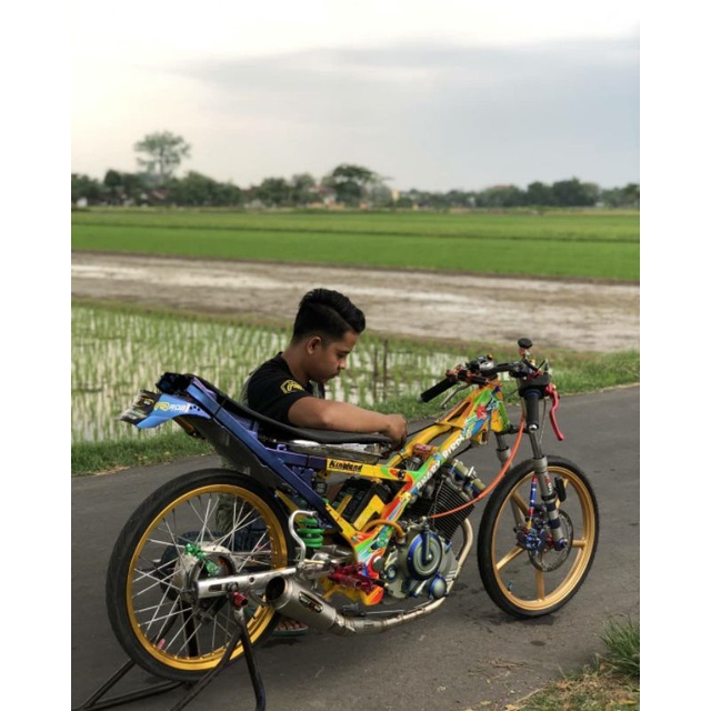 Knalpot Drag inlet 50mm Slincere only Original Bintang Powerfullexhaust-2