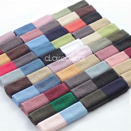 Bandana Rajut 2 Warna / Ciput / Fashion Muslim / Bandana