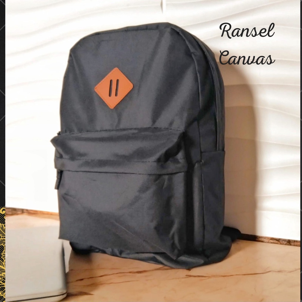 RANSEL SEKOLAH WANITA Backpack Pria BAHAN CORDURA IMPORT CARRAVELLE CRV 014