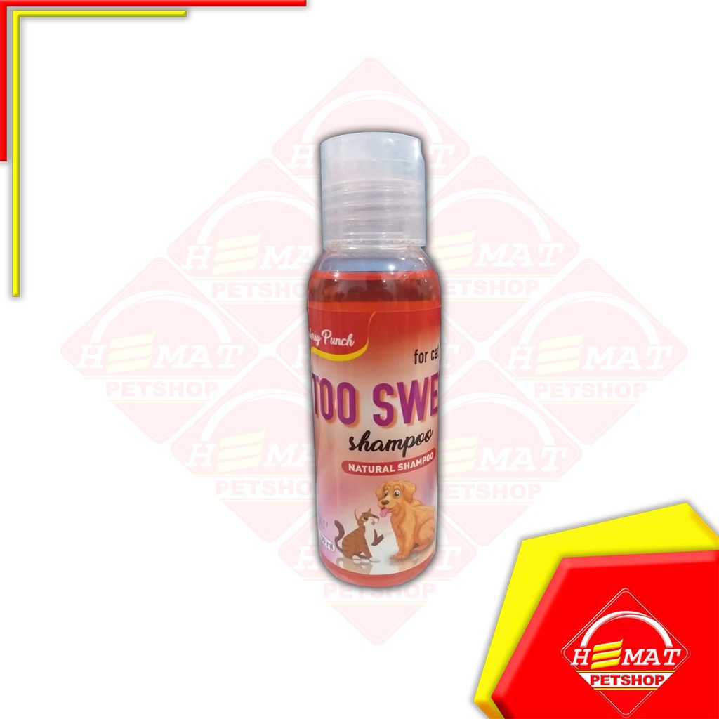 Shampoo Kucing &amp; Anjing Too Sweet 100 Ml - Shampoo Cat Dog 100 Ml