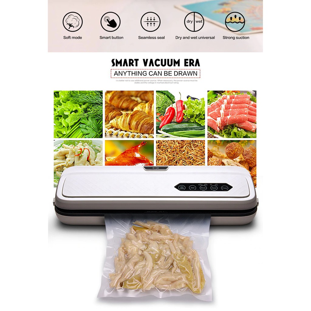 FreshpackPro QH-12 / QH-S12 XinBaoLong Portable Food Vacuum Sealer Mesin Vakum Makanan Basah Kering