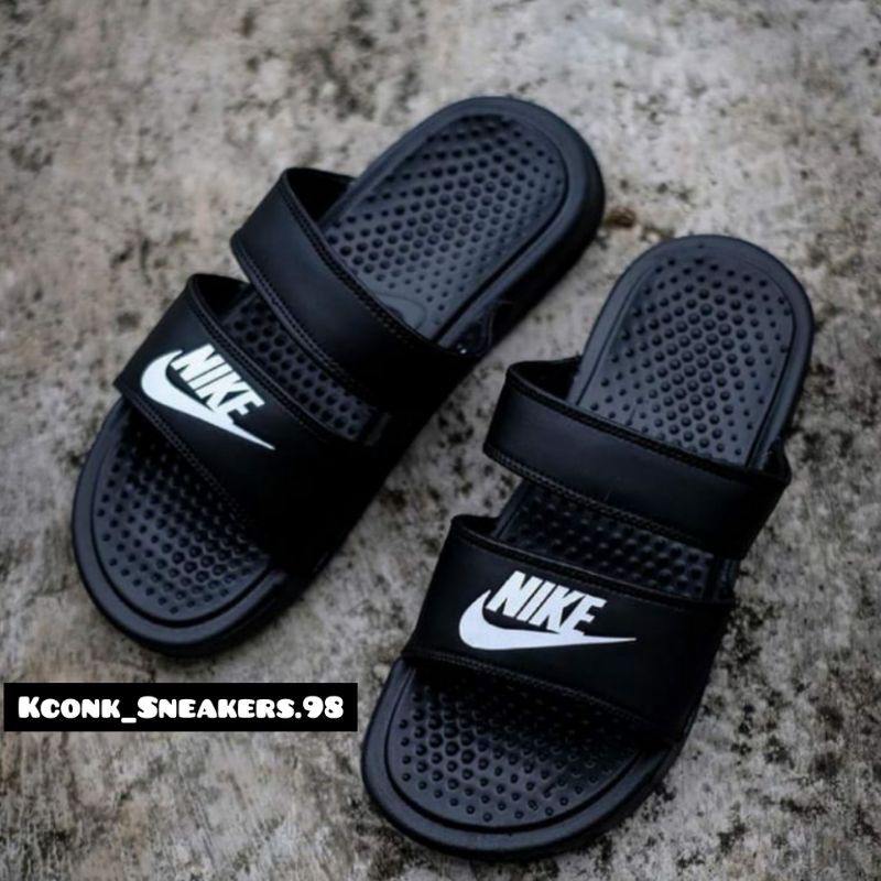 Sandal Nike FLIP FLOP Benassi 2 Slide Sandal nike bennasi Swooosh Grade Original BNIB