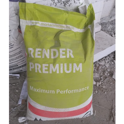 RENDER SEMEN INSTANT FINISHING PLESTER ACIAN TEMBOK BATA RINGAN