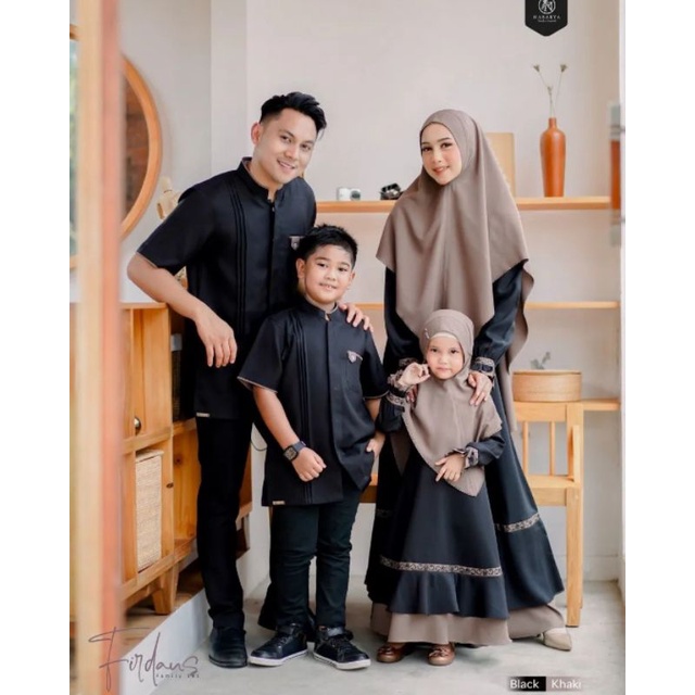 famset family set lebaran 2023 sarimbit keluarga firdaus