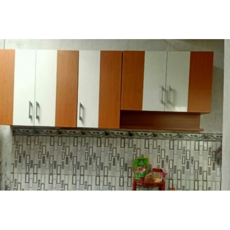 RAK PIRING LEMARI GANTUNG DAPUR KITCHEN SET ATAS