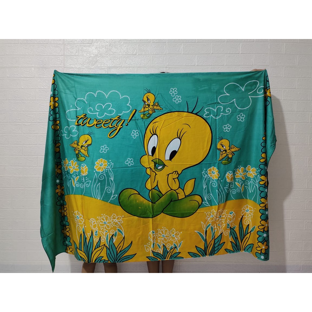 Grosir Kain pantai Jumbo / Sarung Bali / Selimut Pantai / Aksesories Wanita / Motif Tweety