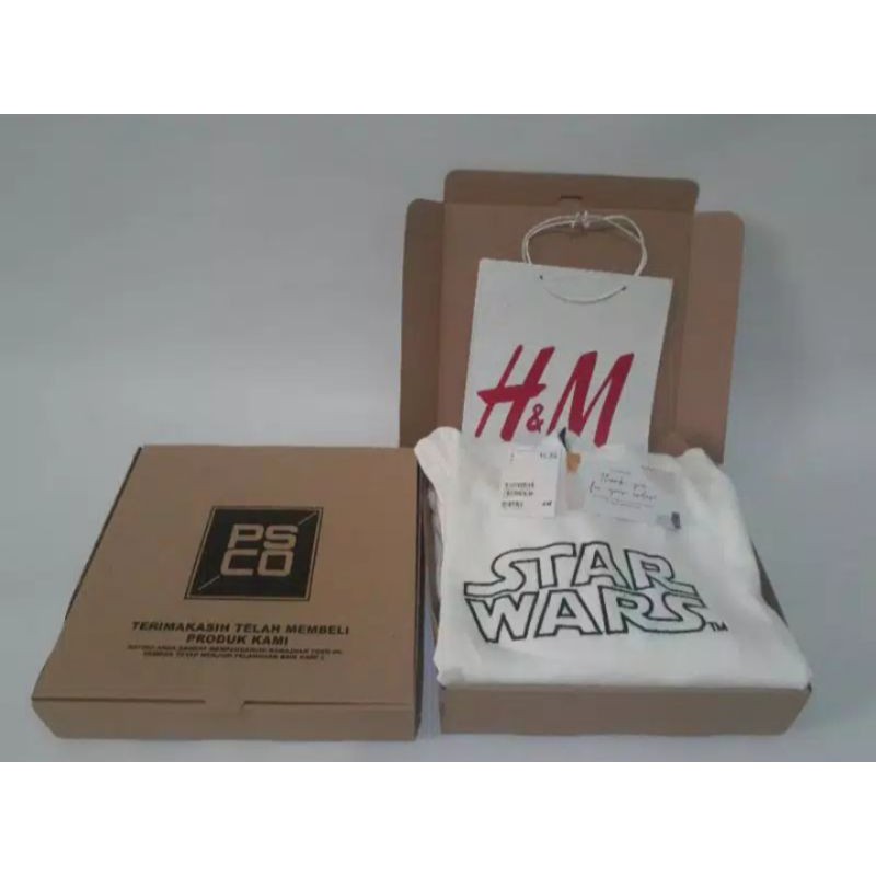 

H*M STAR WARS FULLTAG AND WASHINGTAG Free PAPERBAG