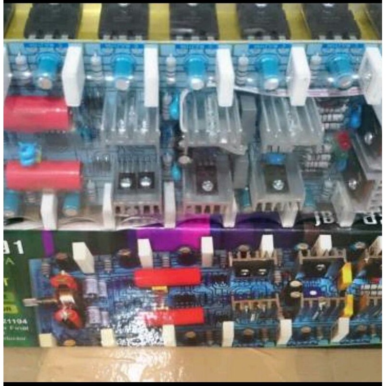 Jual KIT POWER AMPLIFIER JBL6291 + TR MJL ORIGINAL Shopee Indonesia