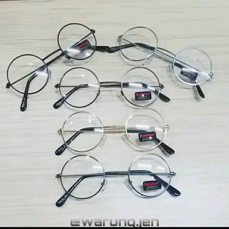 kacamata john lennon bulat kecil full besi