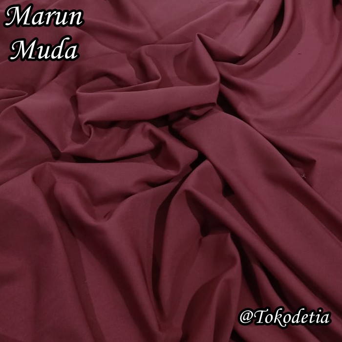 TERMURAH Kain Wolfis Grade A /  Wolpeach Premium /Wolvis Premium gamis tunik fashion-4