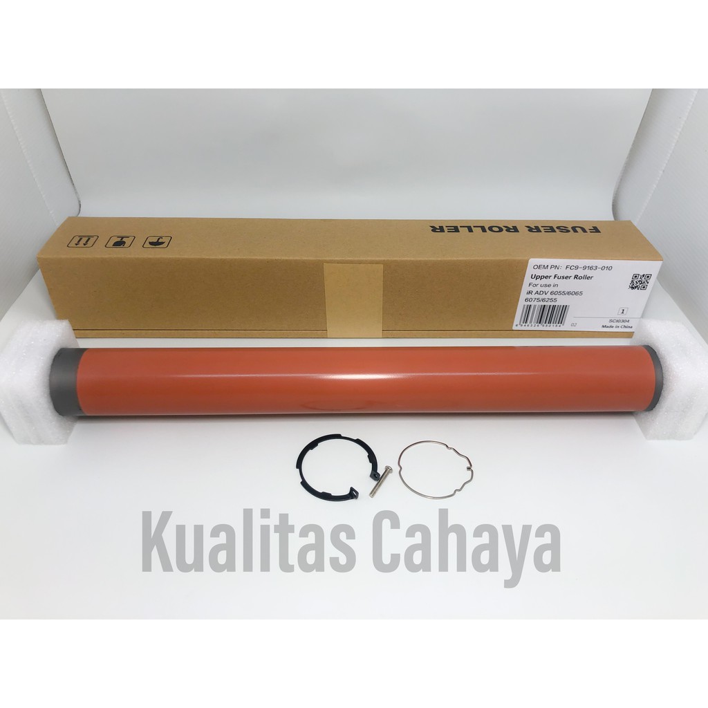 Upper Roll Mesin Fotokopi Canon IRA 6065 6075 IRA 6275 OEM RED