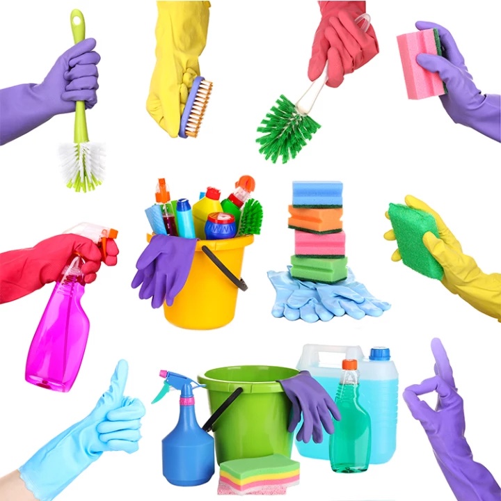 Sarung Tangan Karet Glove Latex Rubber Sarung Tangan Cuci Piring Berkebun Sarung Tangan Ibu Rumah Tangga