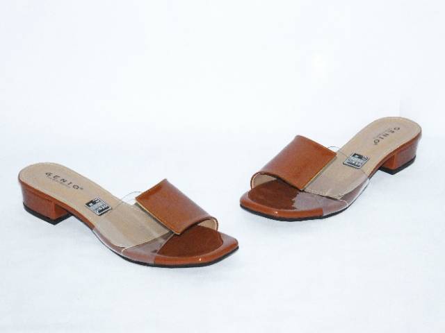 Sandal Wanita 3 Cm Mika Transparant Genio | Heels Mika Bening