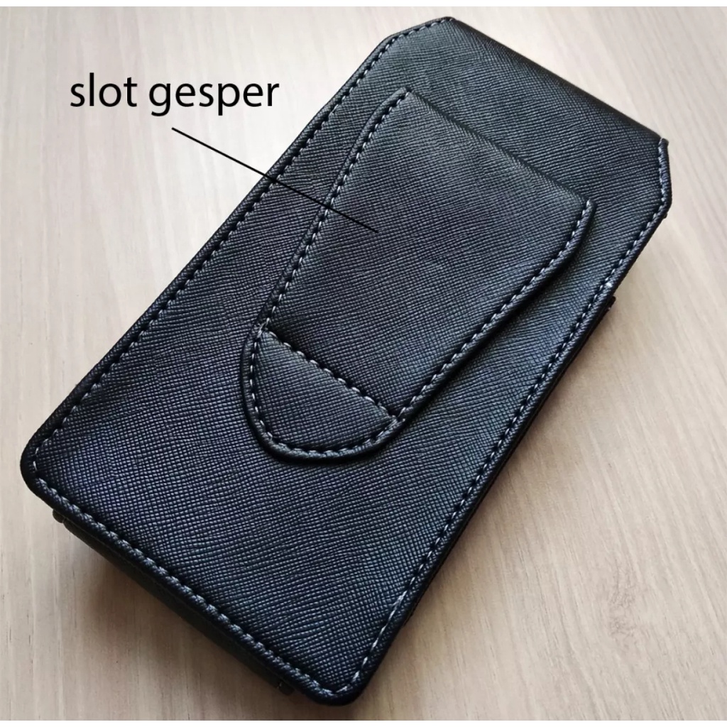 DOMPET HP PINGGANG PRIA 2 SLOT &amp; 1 SLOT UKURAN 6'5&quot; INCHI / SARUNG HP PINGGANG PRIA BAHAN TEBAL TERBARU!!!