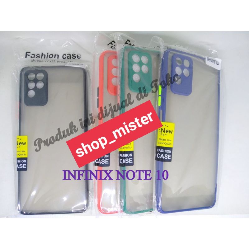 Case Softcase Matte Dove PC Infinix Note 10 // Softcase Dove My Choice PC Infinix Note 10