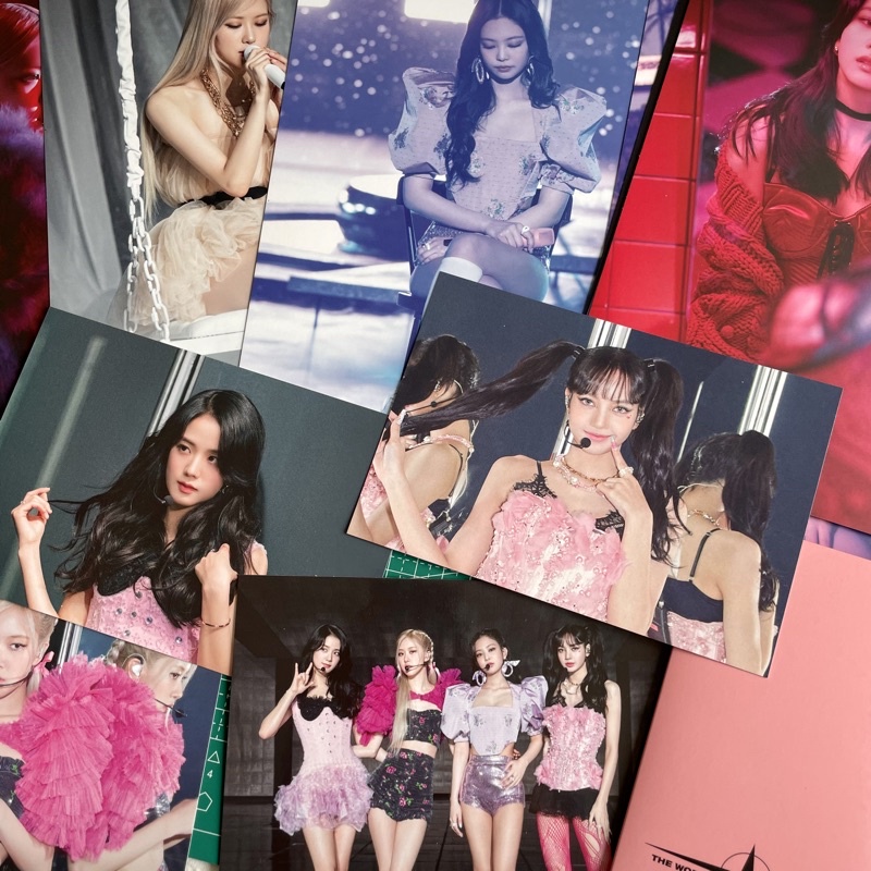 [sharing] Blackpink The Show DVD - Postcard, Photo Set, Sticker [jisoo jennie rosé rose lisa]