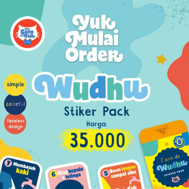 

Wudhu Stiker Sticker Pack