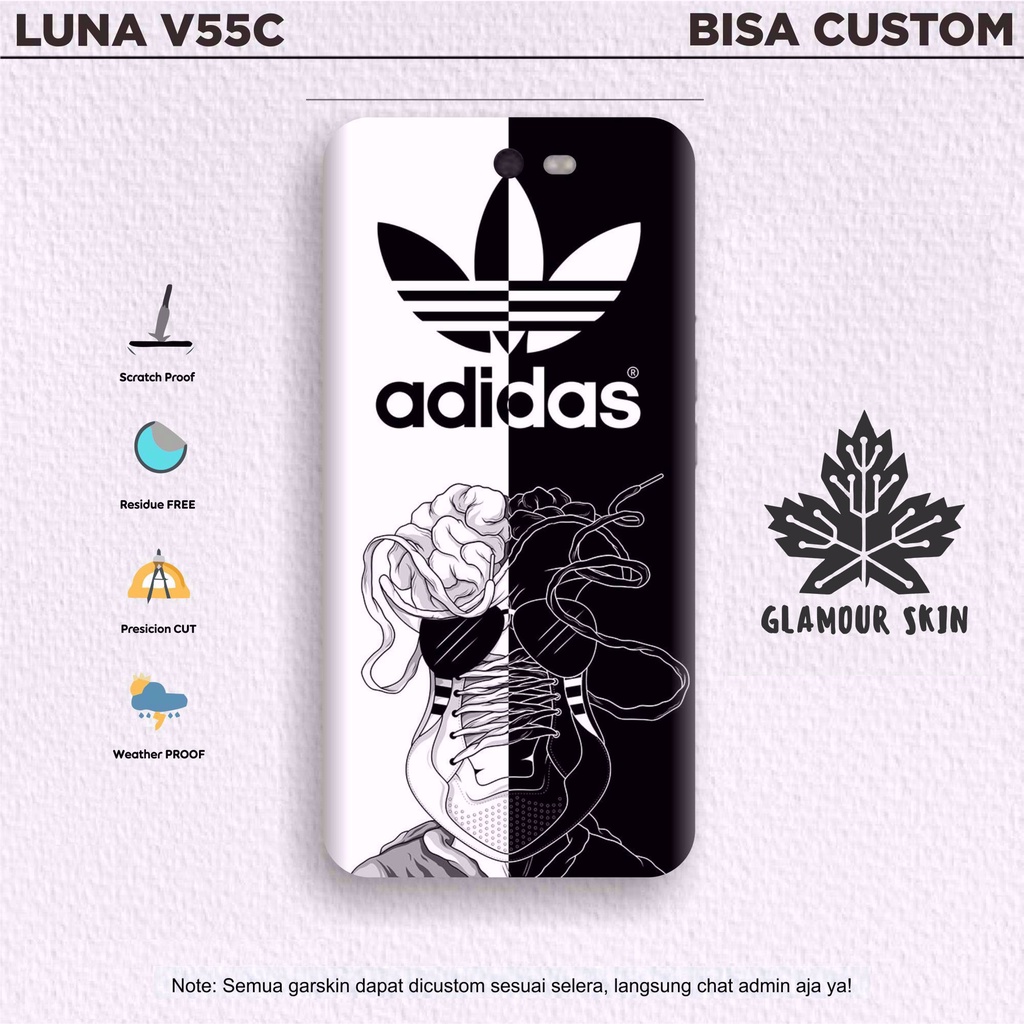 *Dapat2PCS* LUNA V55C Garskin Case/Stiker Protector Free Customs & COD Variasi
