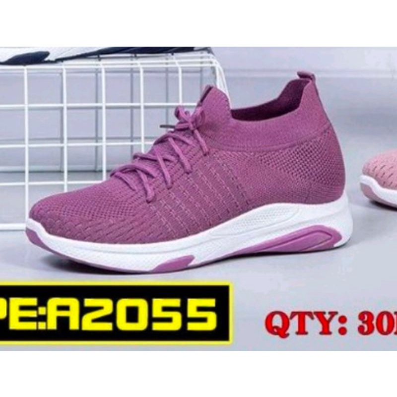 Sepatu wanita sneakers import korea version Feata A 2055 anti selip WAJIB BACA DESKRIPSI...!!!!!!