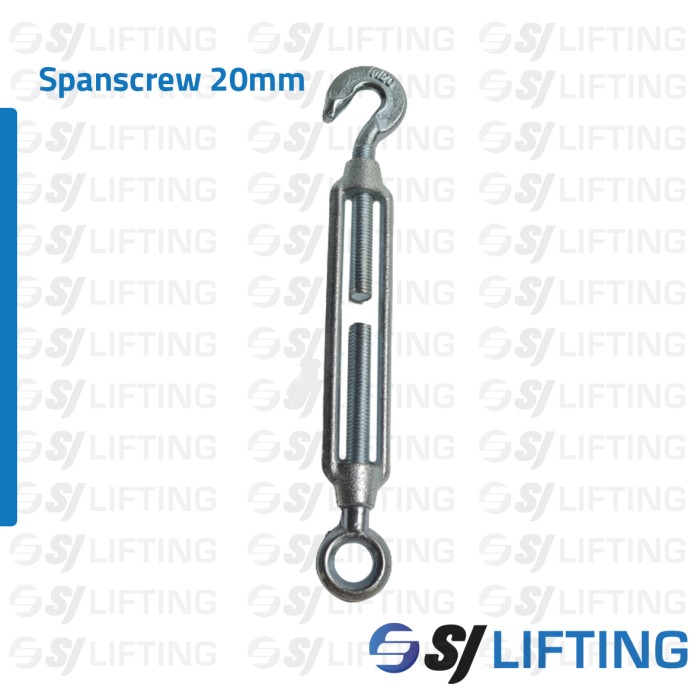 Spanskrup 20mm