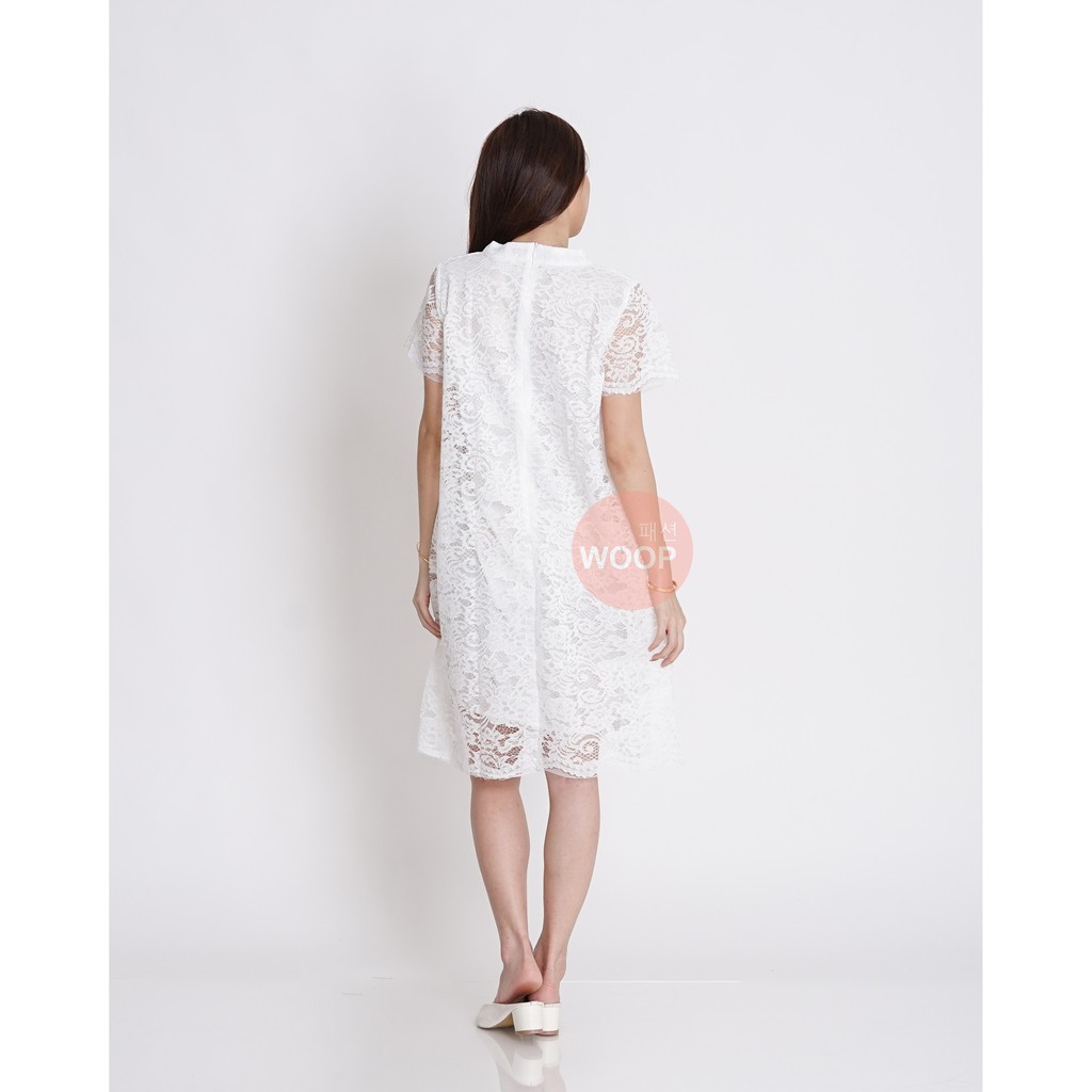 Majestic lace dress pakaian wanita