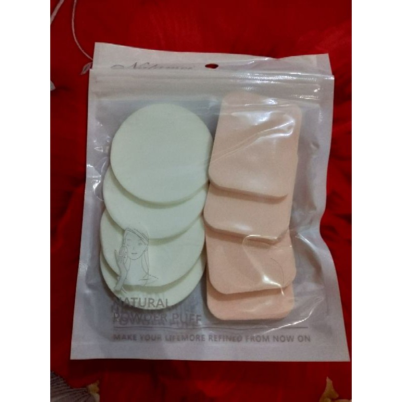 Spons Bedak Isi 8 Pc / Spons Wajah / Spons Make Up