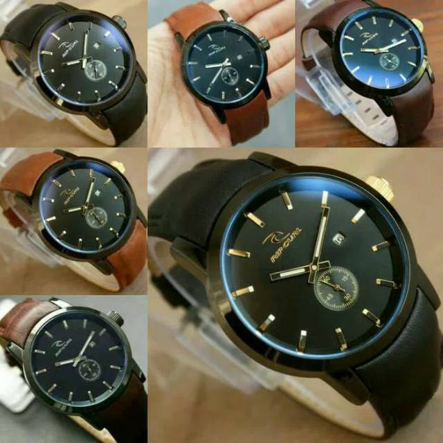Jam tangan pria Ripcurl Detroit kulit