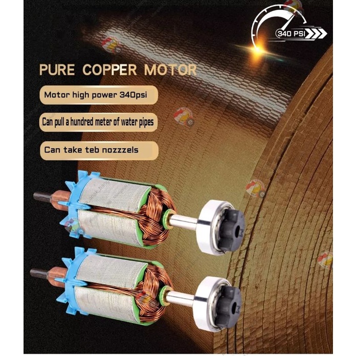 ⭕Paket Mesin 340PSI plus Adaptor 10A Max Power Kualitas terjamin terbaik dikelasnya