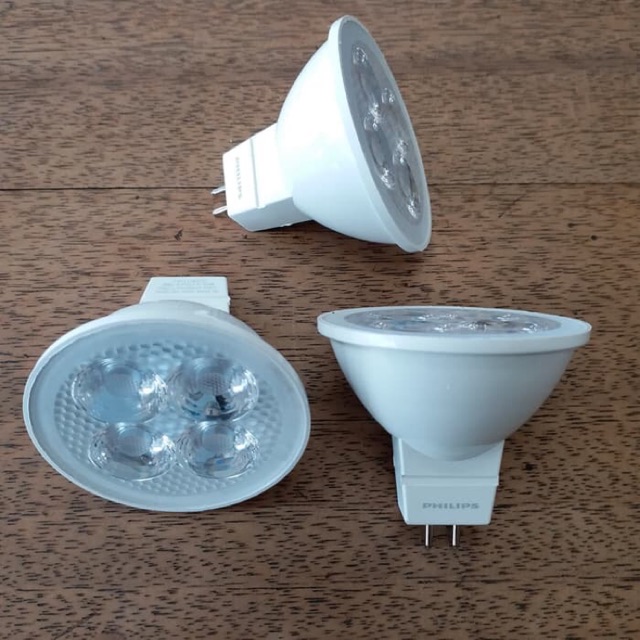 LED HALOGEN SPOT MR16 LED 5 WATT 12 VOLT PHILIPS 3000 K / 6500 K