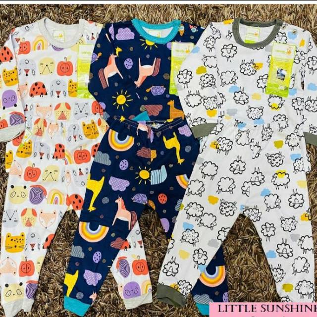 3SETELAN VELVET JUNIOR LITTLE SUNSHINE