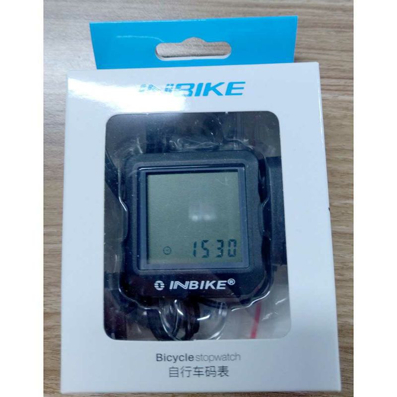 Inbike Speedometer Sepeda 14 Function LCD Display Bicycle