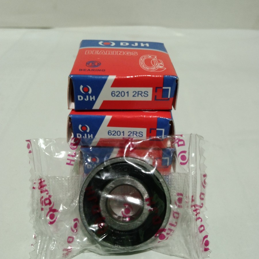 BEARING 6201 2RS (DJH) TUTUP KARET