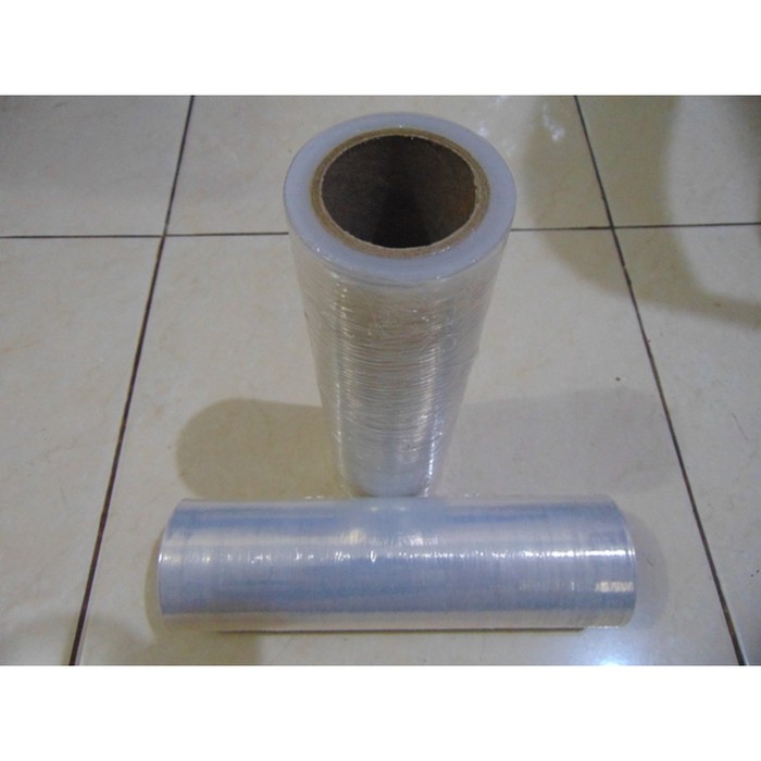 Stretch Film Plastik Wrapping 17mic 25cm X 150m