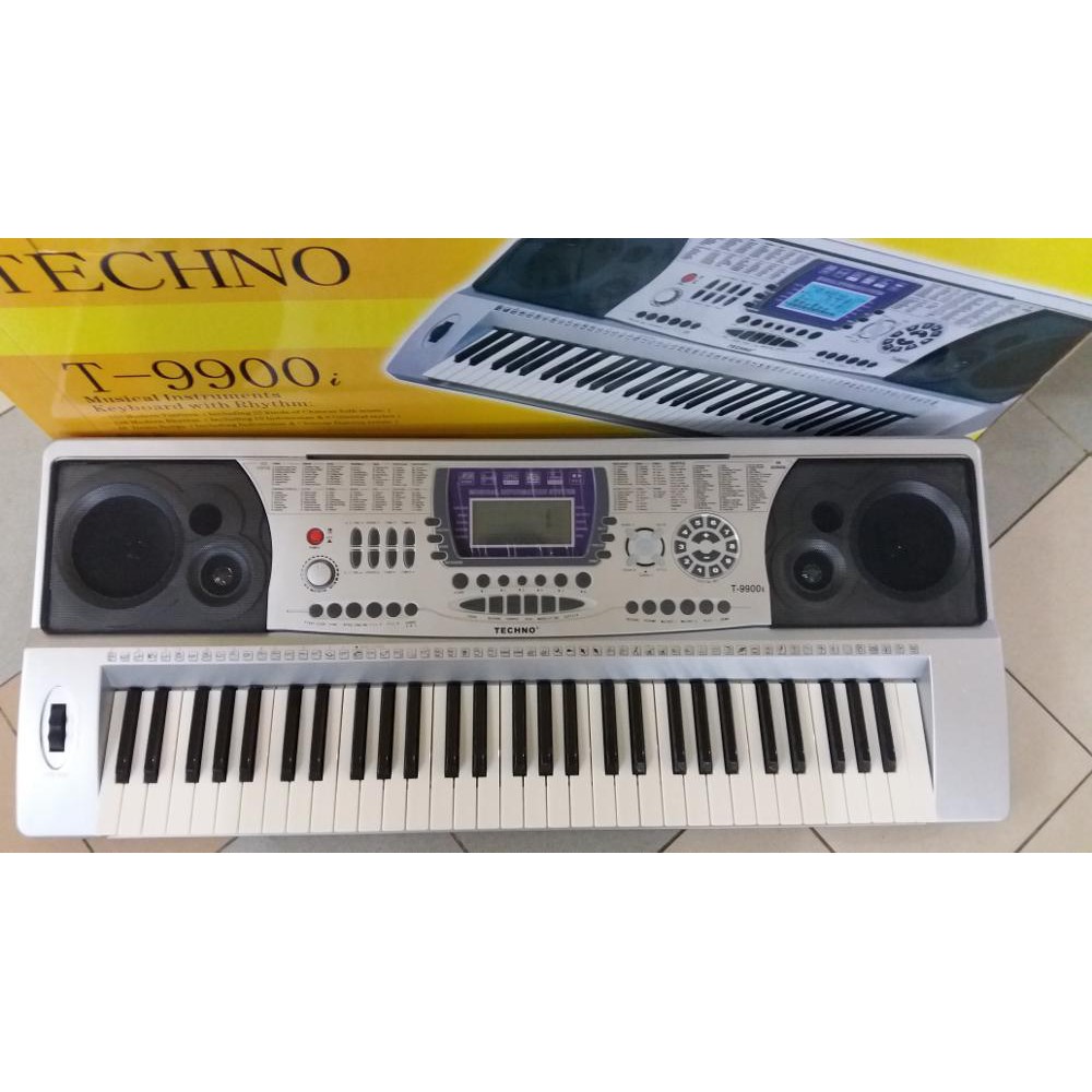 Piano Techno T9900 i Keyboard with Rhythm