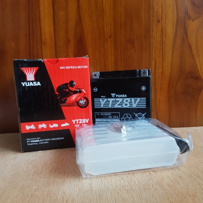 AKI KERING ACCU YUASA YTZ8V YTZ8 12V 7AH