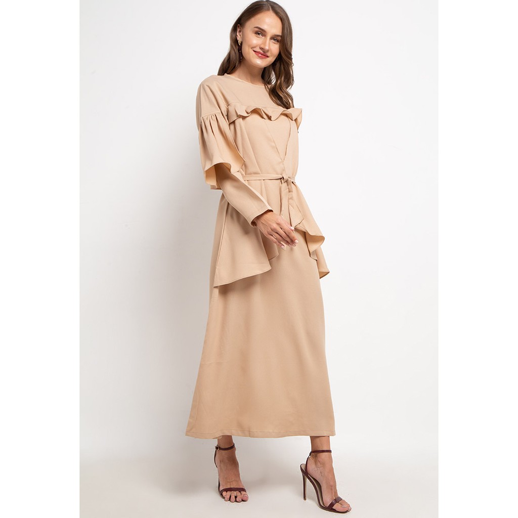 Hazelnut - Prospera Dress - Khaky